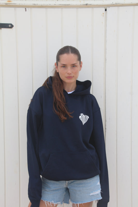 Amour Antwerp Navy Hoodie